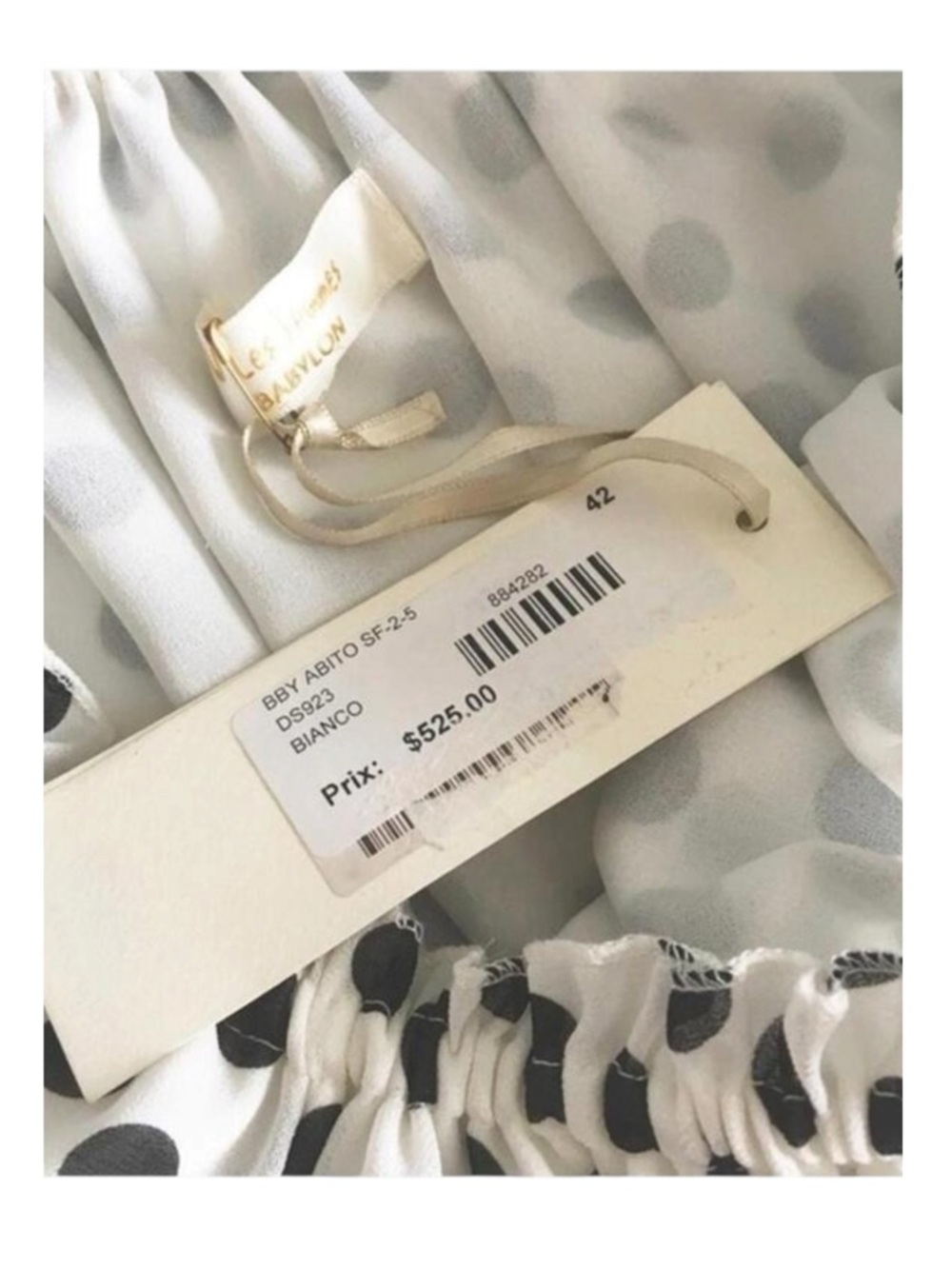 new Babylon Les Femmes ☻ Burlesque Corset Cocktail Dress ☻︎ Black Polka Dots ☻︎ - Picture 13 of 16